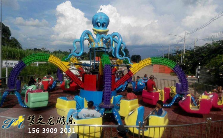 旋轉(zhuǎn)大章魚(yú)視頻|旋轉(zhuǎn)類游樂(lè)設(shè)備視頻