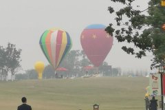 載人氦氣球圖片